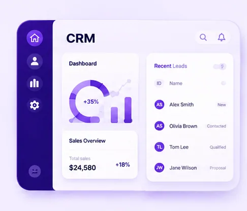 CRM та автоматизація від LEOVATE